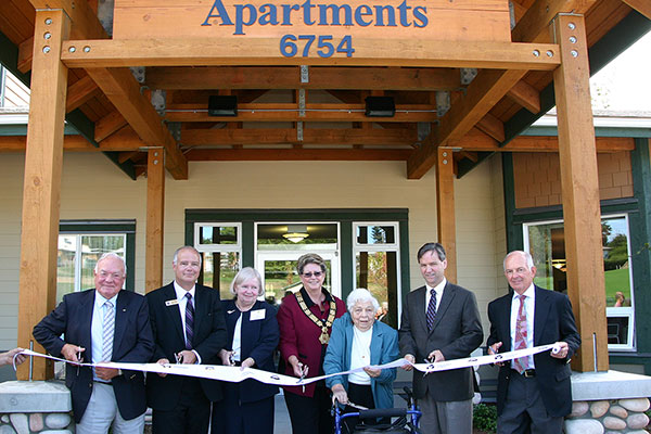 Ribbon Cutting Ceremony - Ayre Manor History